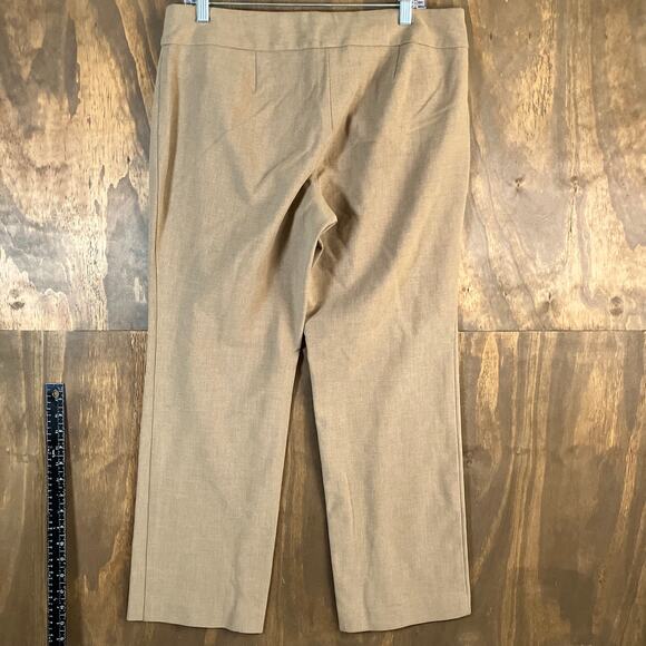 Talbots Womens Pants Brown Signature Petite Career Professional Stretch 12P - Picture 11 of 13